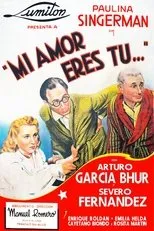 Póster de Mi amor eres tú