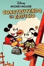 Póster de Mickey Mouse: Construyendo un edificio
