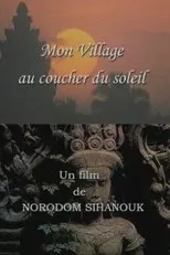 Póster de Mon village au coucher du soleil