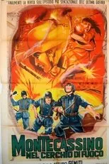 Póster de Montecassino nel cerchio di fuoco