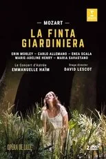 Póster de Mozart La Finta Giardiniera Emmanuelle Haim
