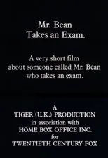 Póster de Mr. Bean Takes an Exam