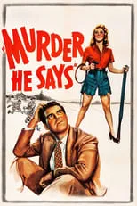 Póster de Murder, He Says