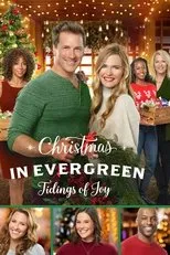Póster de Navidad en Evergreen: mareas de felicidad