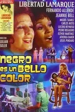 Póster de Negro es un bello color