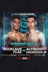 Póster de Nicklaus Flaz vs. Alfredo Escarcega Jr.