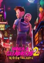 Póster de Ninja a cuadros 2: Misión Tailandia