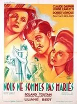 Póster de Nous ne sommes pas mariés
