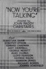 Póster de Now You're Talking