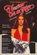 Póster de O Vestido Cor de Fogo