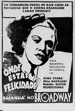 Póster de Onde Estás, Felicidade?