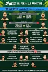 Póster de ONE Fight Night 7: Lineker vs. Andrade II