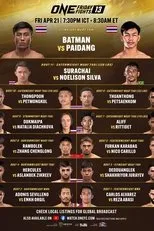 Póster de ONE Friday Fights 13: Batman vs. Paidang