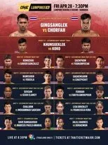 Póster de ONE Friday Fights 14: Gingsanglek vs. Chorfah