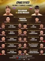 Póster de ONE Friday Fights 19: Kulabdam vs. Musaev