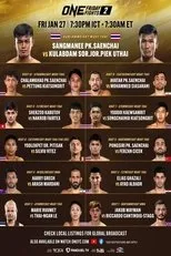Póster de ONE Friday Fights 2: Sangmanee vs. Kulabdam