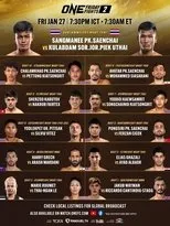 Póster de ONE Friday Fights 27: Tapaokaew vs. Harrison