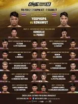 Póster de ONE Friday Fights 50: Yodphupa vs. Komawut