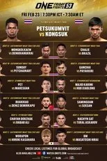 Póster de ONE Friday Fights 53: Phetsukumvit vs. Kongsuk