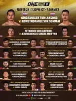 Póster de ONE Friday Fights 6: Gingsanglek vs. Kongthoranee