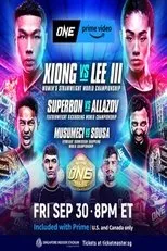 Póster de ONE on Prime Video 2: Xiong vs. Lee III