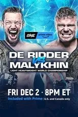 Póster de ONE on Prime Video 5: De Ridder vs. Malykhin