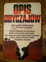 Póster de Opis obyczajów
