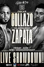 Póster de Oscar Collazo vs. Gerardo Zapata