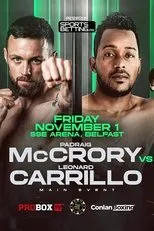 Póster de Padraig McCrory vs. Leonard Carrillo