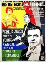 Póster de Pas un mot à ma femme