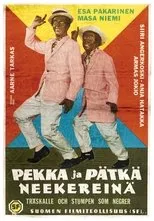 Póster de Pekka ja Pätkä neekereinä