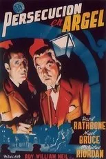 Póster de Persecución en Argel