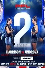 Póster de PFL 2022 #9: Playoffs - Harrison vs Jindrová