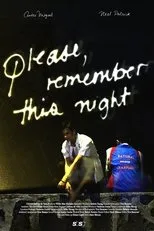 Póster de please, remember this night
