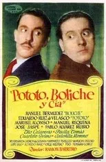 Póster de Pototo, Boliche y Compañía