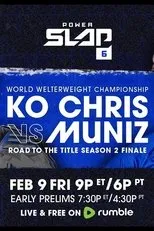 Póster de Power Slap 6: KO Chris vs. Muniz