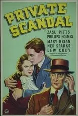 Póster de Private Scandal