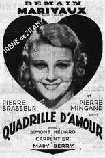 Póster de Quadrille d'amour