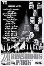 Póster de Quatro Brasileiros em Paris