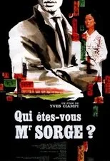 Póster de Qui êtes-vous, Monsieur Sorge?