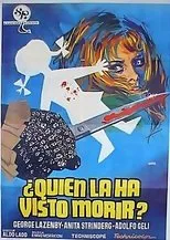 Póster de ¿Quién la ha visto morir?