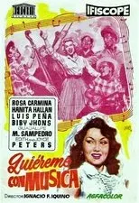 Póster de Quiéreme con música
