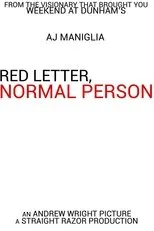 Póster de Red Letter, Normal Person