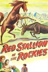 Póster de Red Stallion In The Rockies