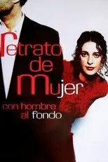 Póster de Retrato de mujer con hombre al fondo