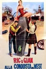 Póster de Ric e Gian alla conquista del West