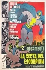 Póster de Rocambole contra la secta del escorpión