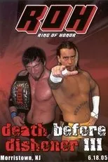 Póster de ROH: Death Before Dishonor III
