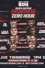 Póster de ROH: Death Before Dishonor Zero Hour