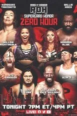 Póster de ROH Supercard of Honor: ZERO HOUR